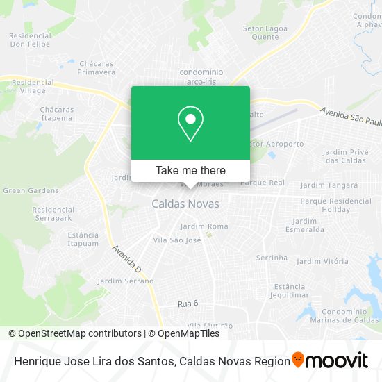 Henrique Jose Lira dos Santos map