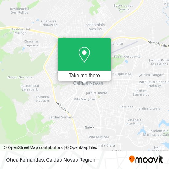Ótica Fernandes map