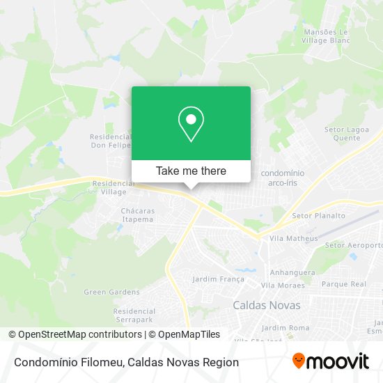 Condomínio Filomeu map