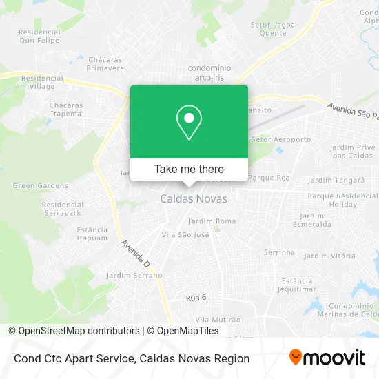 Cond Ctc Apart Service map
