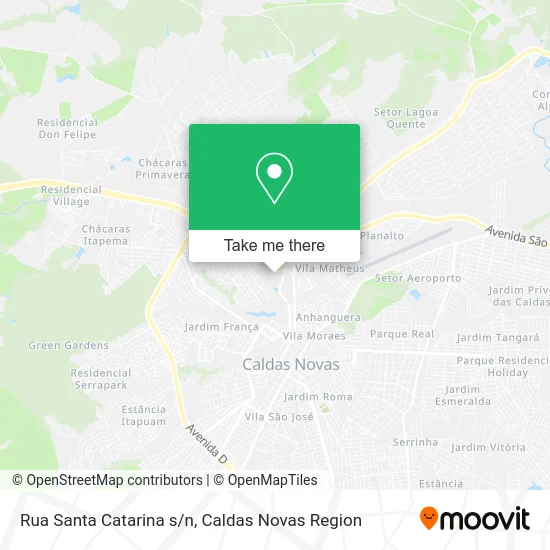 Rua Santa Catarina s/n map