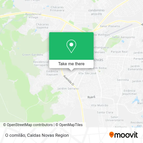 O comilão map