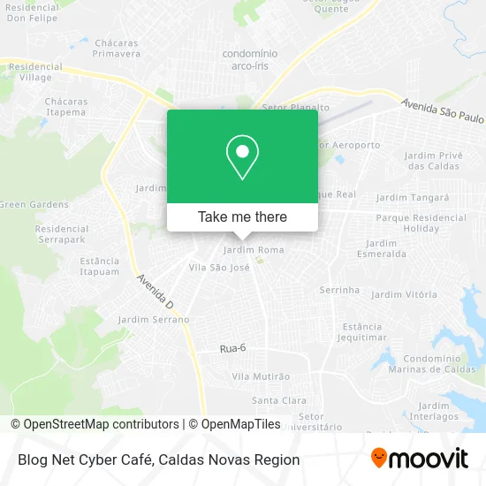 Blog Net Cyber Café map