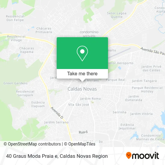 40 Graus Moda Praia e map