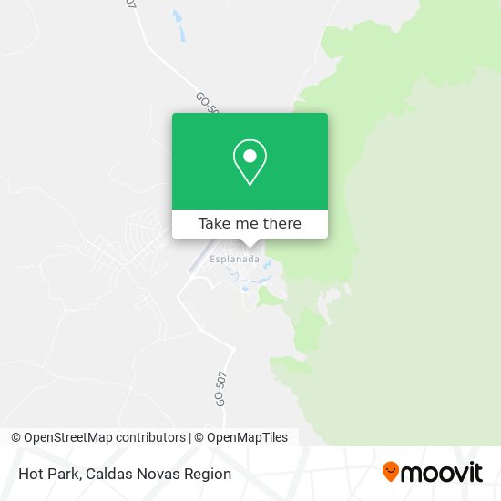 Mapa Hot Park