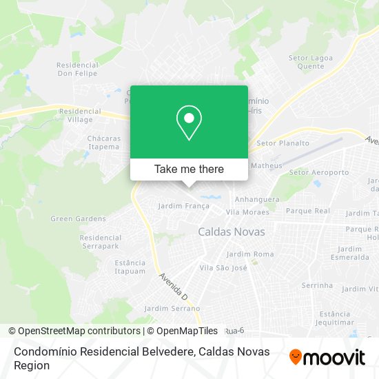 Condomínio Residencial Belvedere map