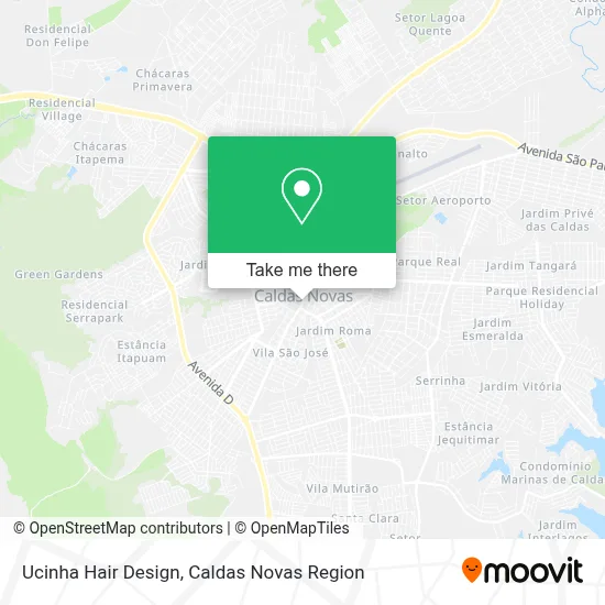Ucinha Hair Design map
