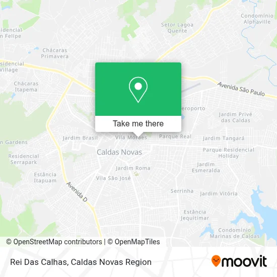 Rei Das Calhas map