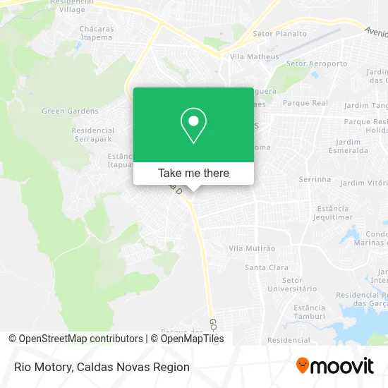 Rio Motory map