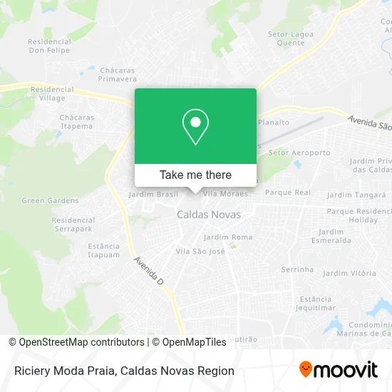 Riciery Moda Praia map