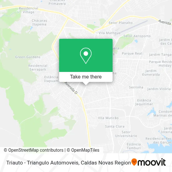 Triauto - Triangulo Automoveis map