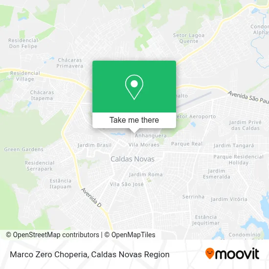 Marco Zero Choperia map
