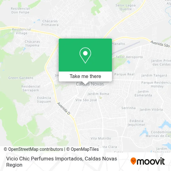 Vicio Chic Perfumes Importados map