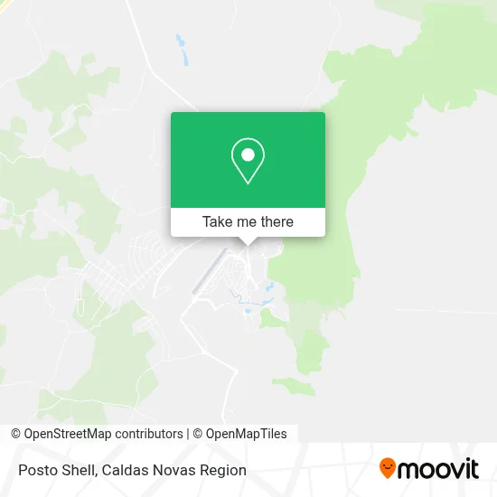 Posto Shell map