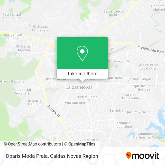 Dparis Moda Praia map
