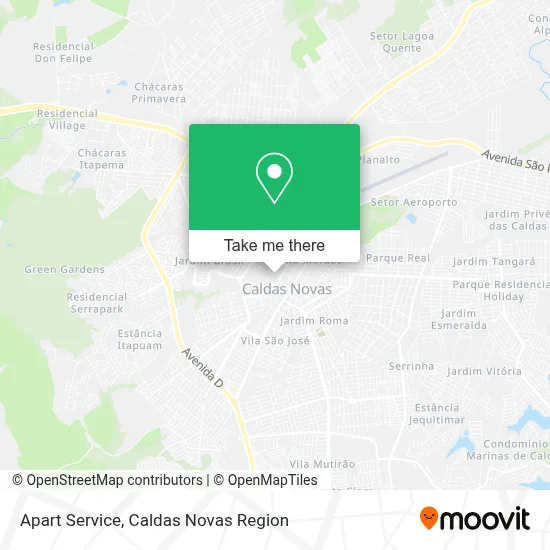 Apart Service map