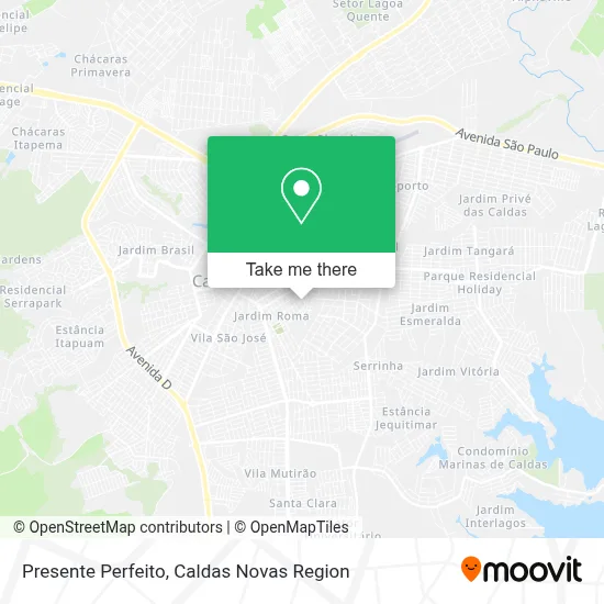 Presente Perfeito map