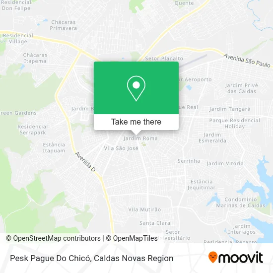 Pesk Pague Do Chicó map