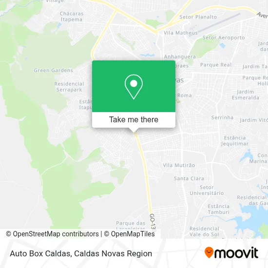 Auto Box Caldas map