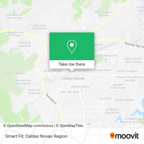 Smart Fit map