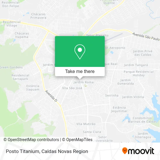 Posto Titanium map
