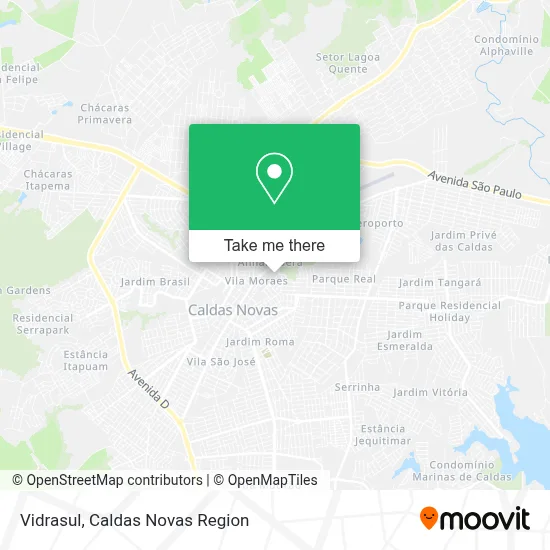 Vidrasul map