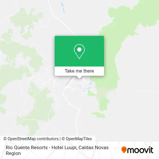 Rio Quente Resorts - Hotel Luupi map