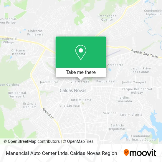 Manancial Auto Center Ltda map