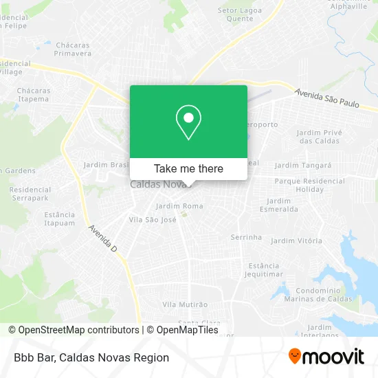 Bbb Bar map