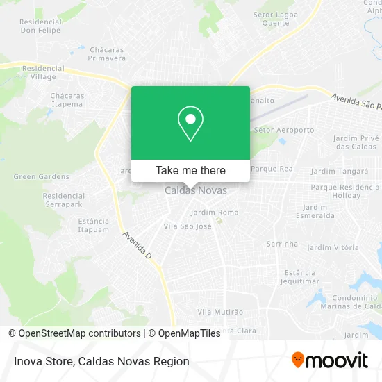 Inova Store map