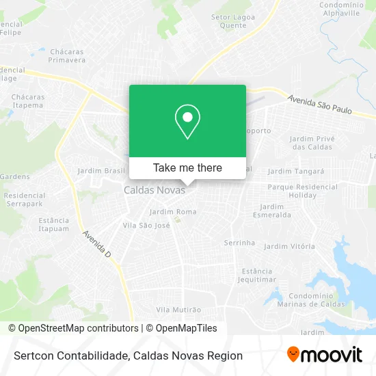 Sertcon Contabilidade map