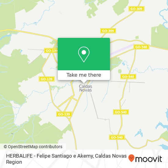 HERBALIFE - Felipe Santiago e Akemy map