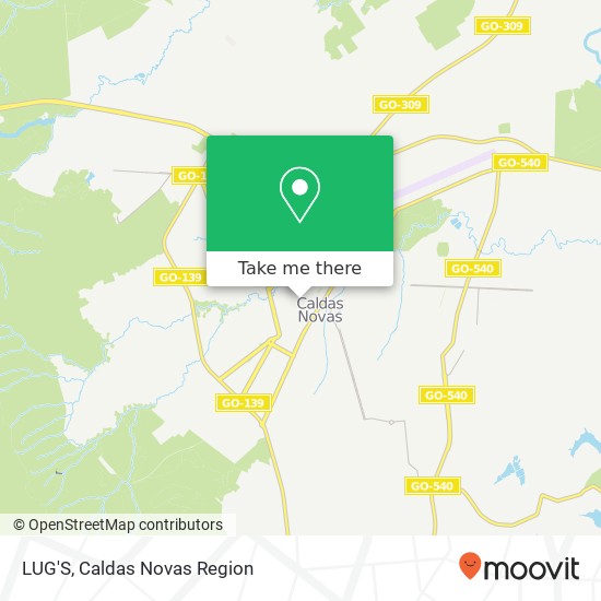 LUG'S map