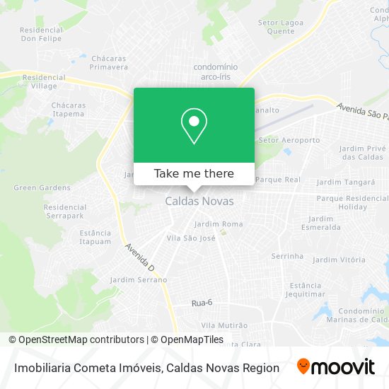 Imobiliaria Cometa Imóveis map
