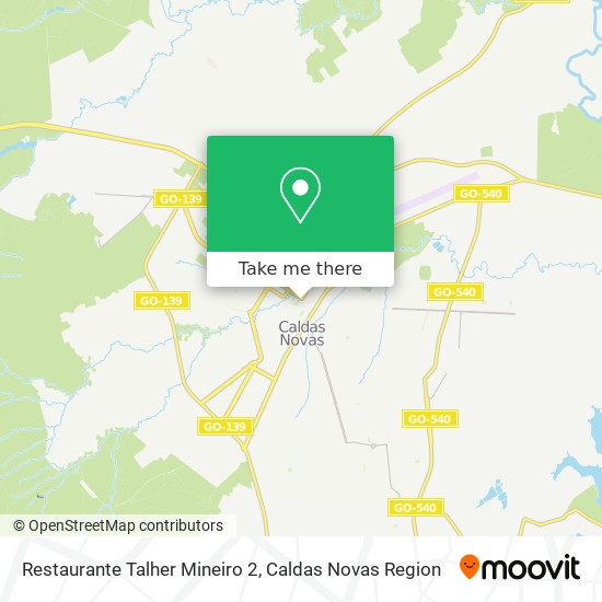 Restaurante Talher Mineiro 2 map