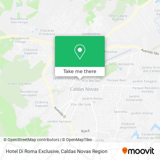 Mapa Hotel Di Roma Exclusive