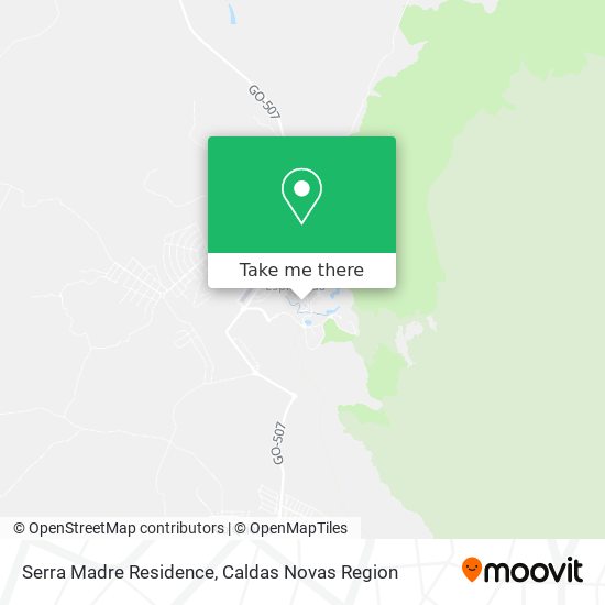 Mapa Serra Madre Residence
