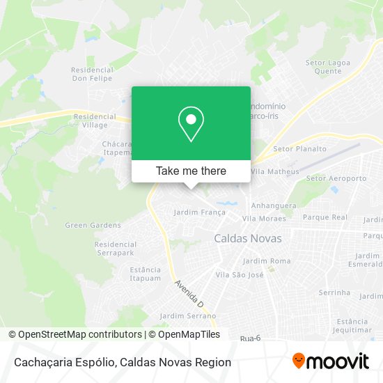 Cachaçaria Espólio map
