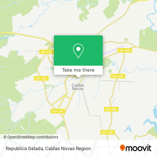 Republica Gelada map