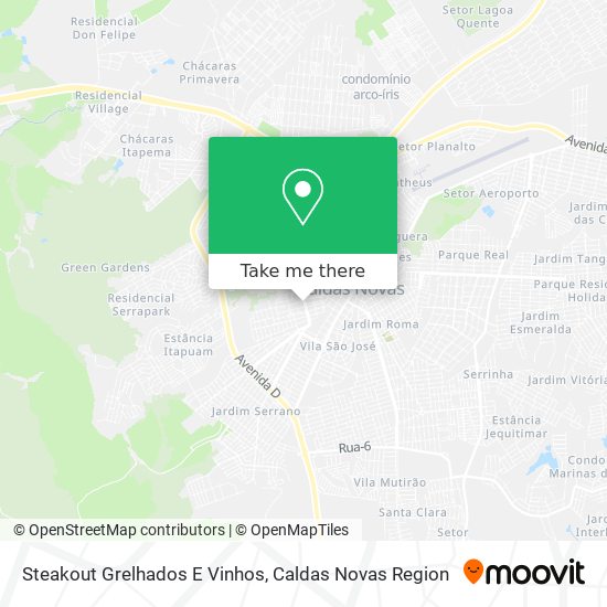 Steakout Grelhados E Vinhos map