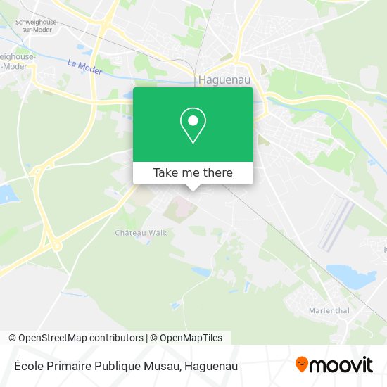 École Primaire Publique Musau map