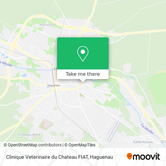 Clinique Veterinaire du Chateau FIAT map