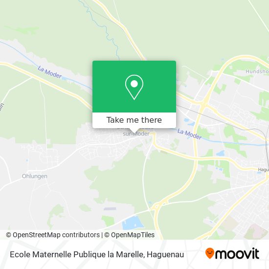 Ecole Maternelle Publique la Marelle map