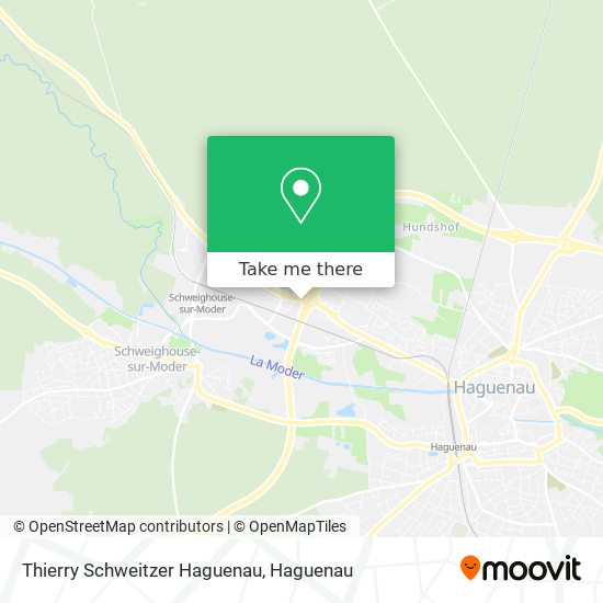 Thierry Schweitzer Haguenau map
