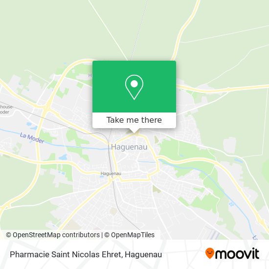 Pharmacie Saint Nicolas Ehret map