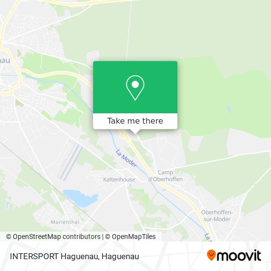 Mapa INTERSPORT Haguenau