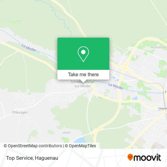 Top Service map