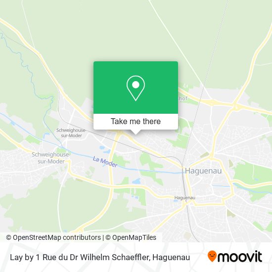 Lay by 1 Rue du Dr Wilhelm Schaeffler map