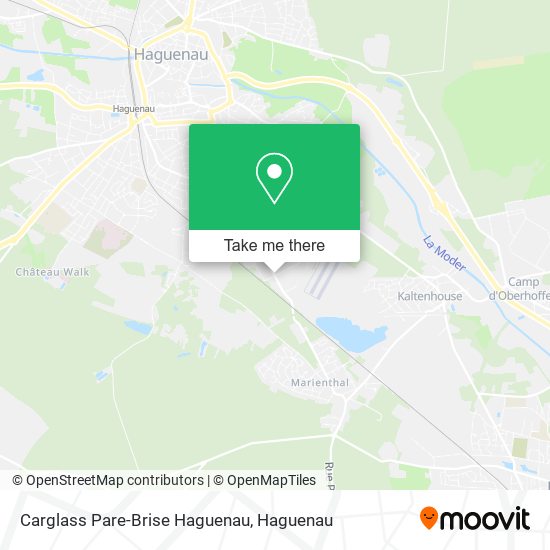 Carglass Pare-Brise Haguenau map