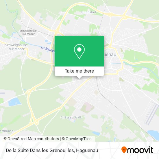 De la Suite Dans les Grenouilles map